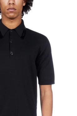 Dolce & Gabbana Logo Tape Polo Shirt - Black -Cheap Vestureo Store f7b481c59ffc9f495a8ee907ba41dca2