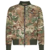 ( New Season ) Dolce & Gabbana Camouflage Printed Jacket - Multi