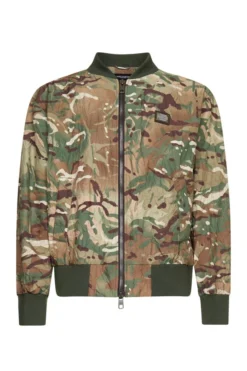 ( New Season ) Dolce & Gabbana Camouflage Printed Jacket - Multi