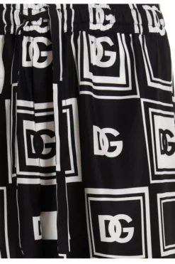 ( New Season ) Dolce & Gabbana Allover DG Print Drawstring Jogging Pants - Multi -Cheap Vestureo Store f80835037182025a40a49e4e14614300