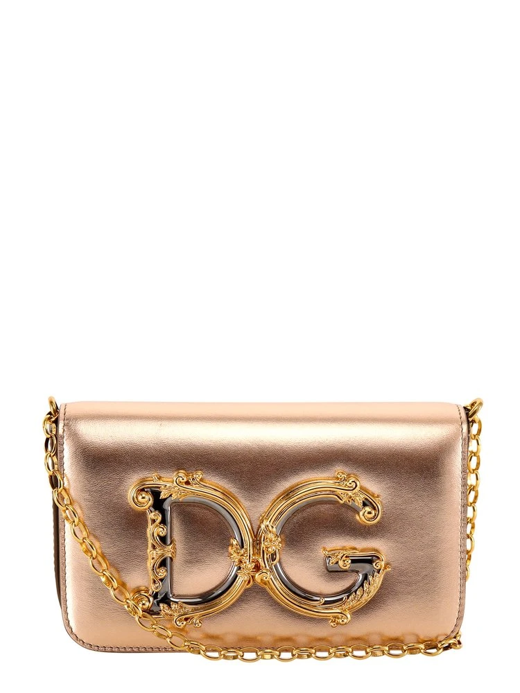 Dolce & Gabbana DG Girls Clutch Bag - Gold 1 Dolce & Gabbana DG Girls Clutch Bag - Gold