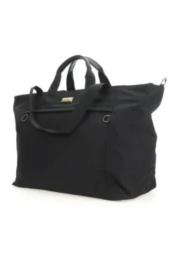 ( New Season ) Dolce & Gabbana Logo Plate Travel Bag - Black -Cheap Vestureo Store f893eabb6f14a9c4ac7a55e740511791