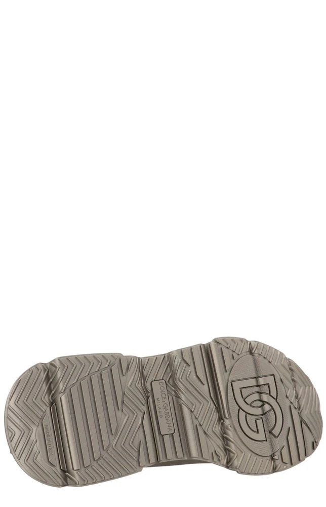 Dolce & Gabbana Metallic Effect Sneakers - Silver 4 Dolce & Gabbana Metallic Effect Sneakers - Silver - Image 4