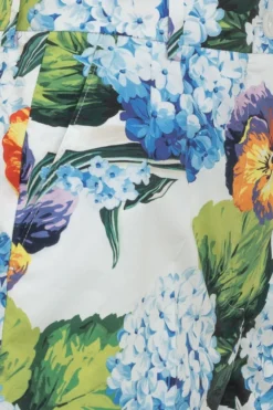 ( New Season ) Dolce & Gabbana Hydrangea Printed Poplin Shorts - Multi -Cheap Vestureo Store f902485ed9ef5f024c1eb96a2a73876b