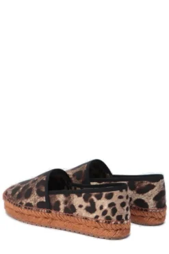 ( New Season ) Dolce & Gabbana DG Leopard Print Espadrilles - Multi -Cheap Vestureo Store f90677ee11fc6e896dd9ee5855f21992