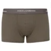 ( New Season ) Dolce & Gabbana Underwear Logo Boxers - Brown