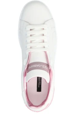 Dolce & Gabbana Portofino Sneakers - White -Cheap Vestureo Store f93ec12831455e0bdf06cf2001f4fe9f