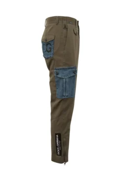 Dolce & Gabbana Pocket Detailed Straight Leg Trousers - Green 8 Dolce & Gabbana Pocket Detailed Straight Leg Trousers - Green -Cheap Vestureo Store f9ee3f7eb6a405d312f84512cc07f333