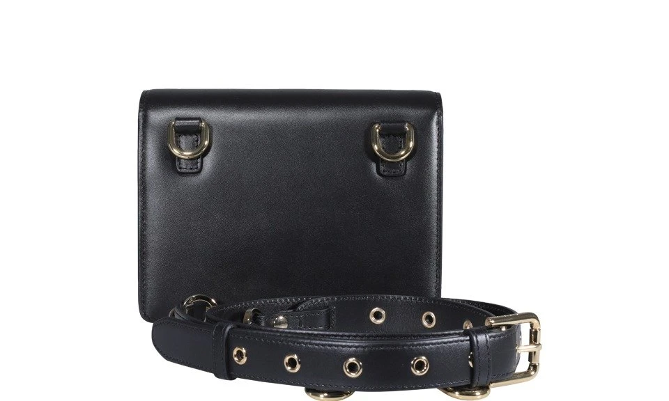 ( New Season ) Dolce & Gabbana Millennials DG Crossbody Bag - Black 2 ( New Season ) Dolce & Gabbana Millennials DG Crossbody Bag - Black - Image 2