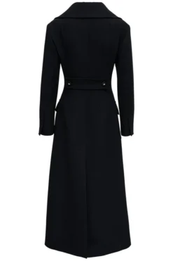 Dolce & Gabbana Double-Breasted Long-Line Coat - Black -Cheap Vestureo Store fa04ba0de758227fae847c871ec51192