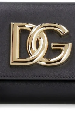 Dolce & Gabbana DG Logo Clutch Bag - Black