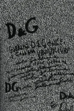 Dolce & Gabbana Logo Embroidered Sweater - Grey -Cheap Vestureo Store fa826e500fc7f5be15089be5b868f71e