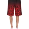 ( New Season ) Dolce & Gabbana Leopard Pattern Bermuda Shorts - Multi