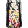 Dolce & Gabbana Floral Patchwork Mini Dress - Multi