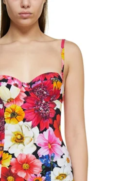 ( New Season ) Dolce & Gabbana Floral Print Unerderwire Cup One-Piece - Multi 9 ( New Season ) Dolce & Gabbana Floral Print Unerderwire Cup One-Piece - Multi -Cheap Vestureo Store fbf65326147d1a6720155fdabbbbefad
