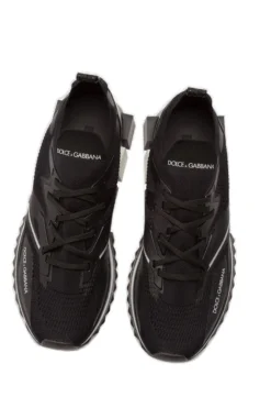 ( New Season ) Dolce & Gabbana Sorrento Sneakers - Black -Cheap Vestureo Store fc1744a058c2dd18617bbbda9ea582d9