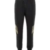 Dolce & Gabbana Mix Print Jogger Pants - Black