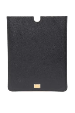 Dolce & Gabbana Logo Plaque IPad Case - Black