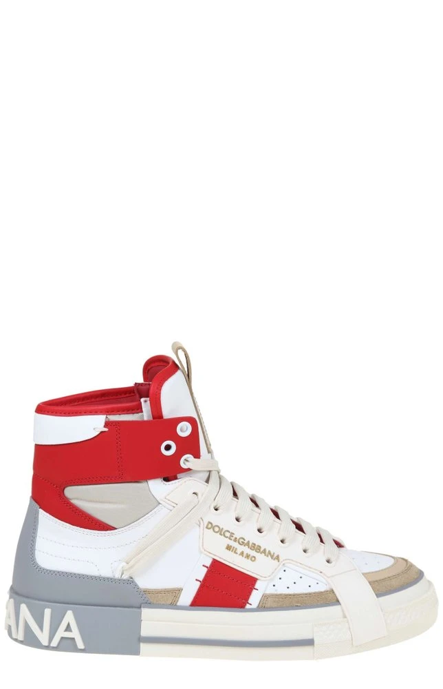 Dolce & Gabbana 2.Zero High-Top Sneakers - Multi 1 Dolce & Gabbana 2.Zero High-Top Sneakers - Multi