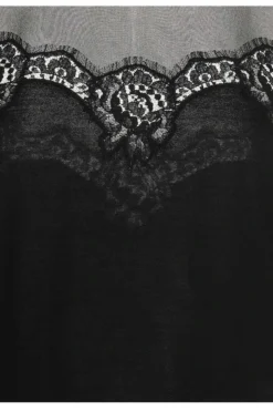 ( New Season ) Dolce & Gabbana Lace Detailed Sleeveless Top - Black -Cheap Vestureo Store fcd4c97b934876199de17efa2d4d7af3