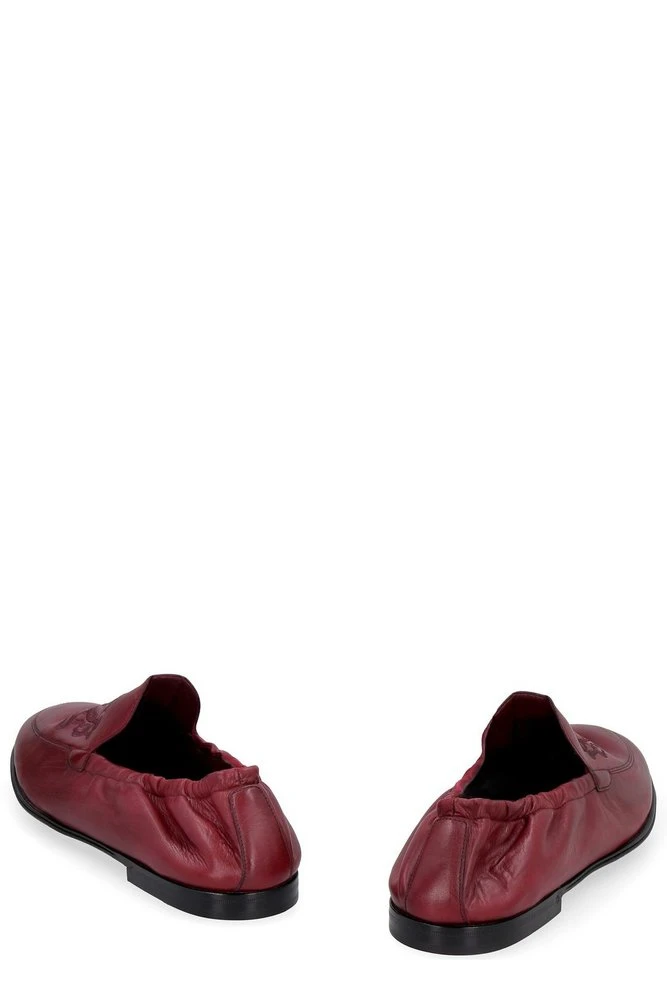 Dolce & Gabbana Elastic Back Loafers - Red 3 Dolce & Gabbana Elastic Back Loafers - Red - Image 3