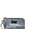 Dolce & Gabbana Camouflage Print Zipped Wallet - Grey