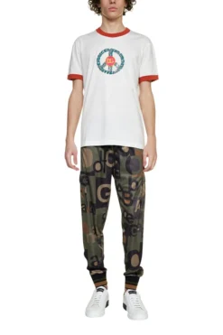 ( New Season ) Dolce & Gabbana Allover Logo Printed Jogging Pants - Multi -Cheap Vestureo Store fd9e5d6fa82269f116c64ad23f17c9c6