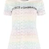 Dolce & Gabbana Allover Logo Printed T-Shirt - Multi