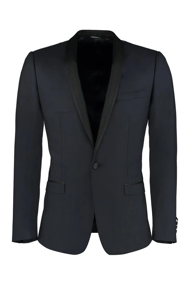 Dolce & Gabbana Two Piece Tailored Suit - Blue 2 Dolce & Gabbana Two Piece Tailored Suit - Blue - Image 2