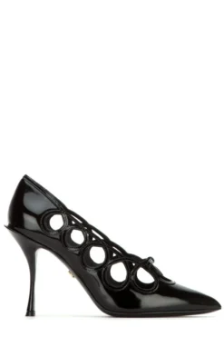 Dolce & Gabbana Lori Cut-Out Pumps - Black