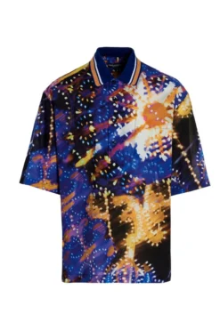 ( New Season ) Dolce & Gabbana Prnited Short-Sleeved Shirt - Multi
