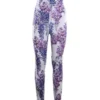 ( New Season ) Dolce & Gabbana Run-Resistant Jersey Leggings - Purple