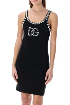 ( New Season ) Dolce & Gabbana Embellished Sleeveless Mini Dress - Black 5 ( New Season ) Dolce & Gabbana Embellished Sleeveless Mini Dress - Black -Cheap Vestureo Store fff26177eb817da9a8316a40a0ccbed8
